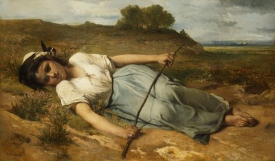 Pastýřka, 1870 od Jean Francois Portaels