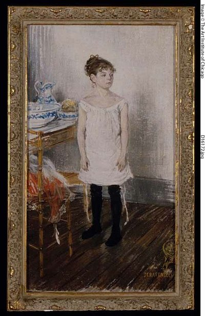 Germaine na toaletě od Jean Francois Rafaelli