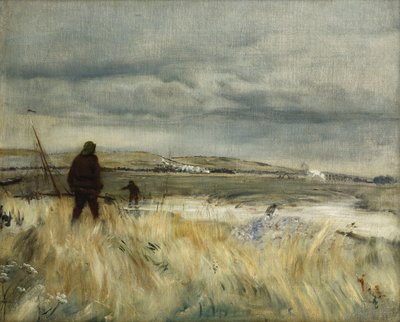 bretaňští rybáři; bretaňští rybáři, od Jean Francois Raffaelli