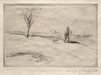Le Chameau. od Jean Francois Raffaelli