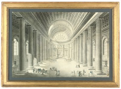 Kostel svatého Filipa du Roule, Paříž od Jean Francois Therese Chalgrin