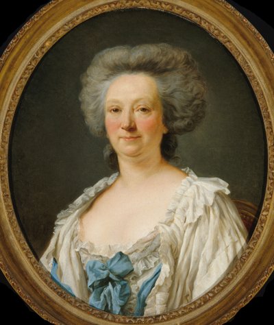 Portrét Madame Geoffrin 1699-1777, 1787. od Jean François Gilles Colson