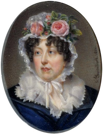 Náramek s portrétem lady Susan Murrayové od Jean-François Gérard Fontallard