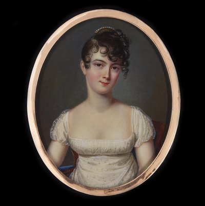 Portrét Madame Récamier, narozená Julie Bernard 1777-1849, asi 1805. od Jean-François Gérard Fontallard