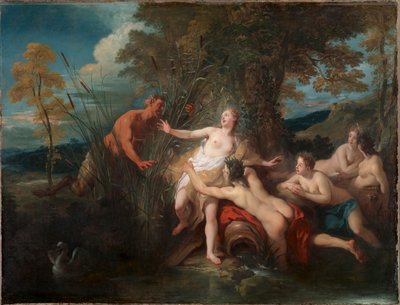 Pan a Syrinx od Jean François de Troy