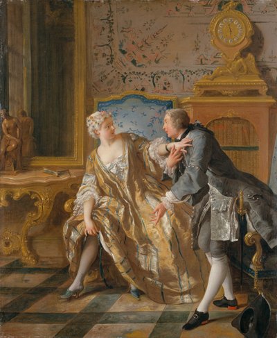 Podvazek, 1724. od Jean François de Troy