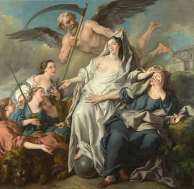 Čas odhalující pravdu, 1733 od Jean François de Troy