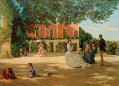 Mericova terasa od Jean Frederic Bazille