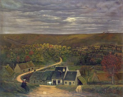 Hamlet Cadoudal (Plumelec) Bretaň od Jean Frelaut