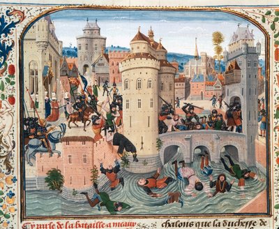 Jacquerie v Meaux od Jean Froissart