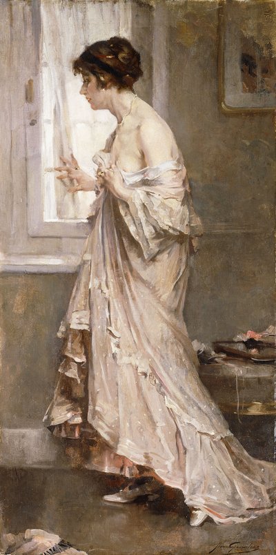 Odjezd, od Jean Gouweloos