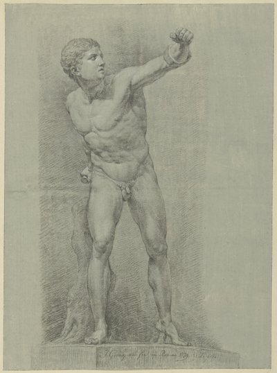 Studie naar het standbeeld van een bokser   1385017   cs       czech Successfully Translated  Original: Seated Male Nude with Arm over Head, Seen from the Side Translat: Seated Male Nude with Arm over Head, Seen from the Side 1222201 cs czech Successfully  od Jean Grandjean