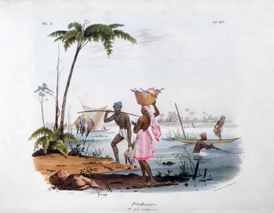Rybář, 1828 od Jean Henri Marlet