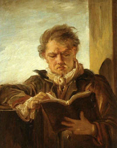 Fragonard - Hubert Robert, Mandel 608 od Jean Honore Fragonard