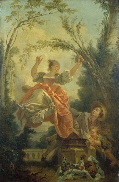 Francouzsky: La bascule od Jean Honore Fragonard