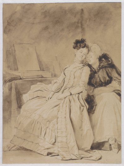 Důvěrný rozhovor od Jean Honore Fragonard