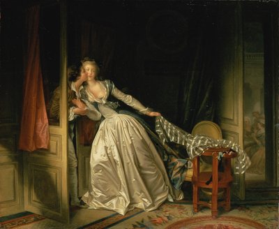 Ukradený polibek od Jean Honore Fragonard