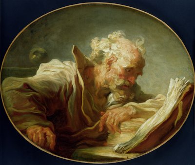 A Philosopher, c.1764 (viz také 146466) od Jean Honore Fragonard