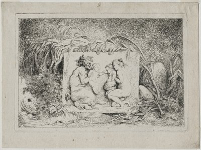 Bacchanalien: Die Familie der Satyrn, 1763 von Jean Honore Fragonard