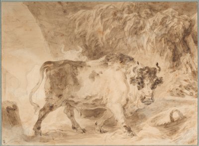 Býk z římské Kampaně od Jean Honore Fragonard