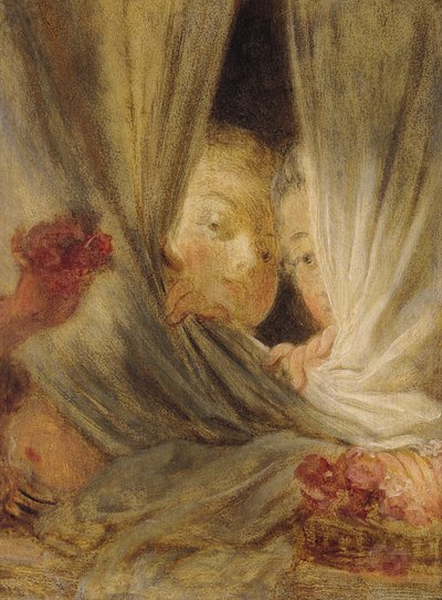 Zvědavost od Jean Honore Fragonard