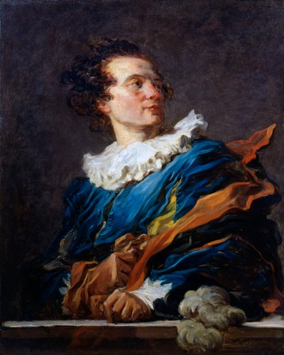 Figura fantazie: Portrét opata Saint-Non, 1769 od Jean Honore Fragonard