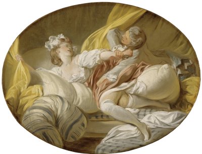 La resist inutile (Useless Resistance), od Fragonarda, Jean Honore (1732-1806). Olej na plátně. Rozměr: 45 x 60,5 cm. Národní muzeum Stockholm od Jean Honore Fragonard