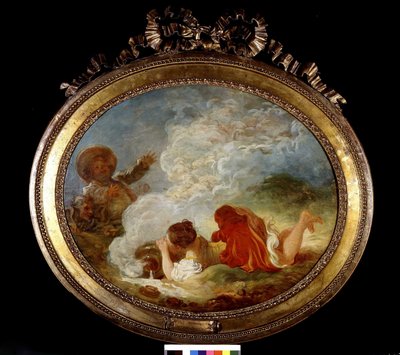 Le Pot au lait od Fragonard, sd. 18. století. od Jean Honore Fragonard