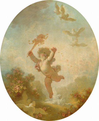 Láska jako hloupost, c. 17731776. od Jean Honore Fragonard