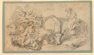 Orientální scéna od Jean Honore Fragonard