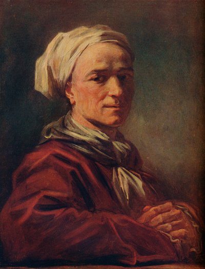 Portrét muže, c18. století od Jean Honore Fragonard