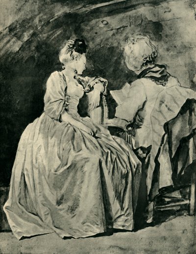 Reading, c1778, 1943. od Jean Honore Fragonard