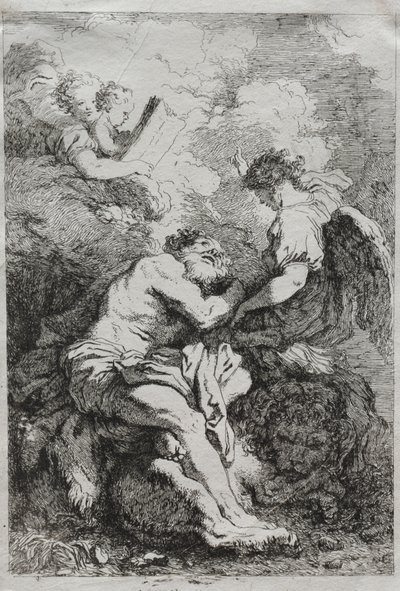Svatý Jeroným od Jean Honore Fragonard