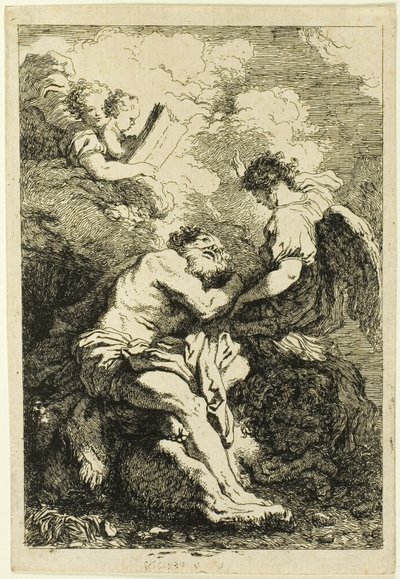 Svatý Jeroným od Jean Honore Fragonard