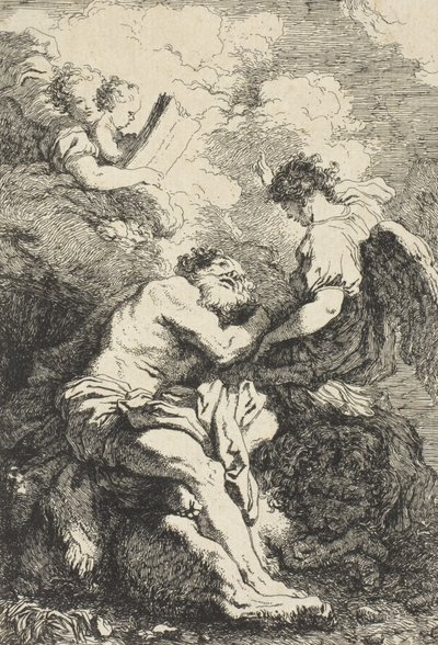 Heiliger Hieronymus von Jean Honore Fragonard
