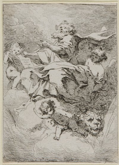 Svatý Marek od Jean Honore Fragonard