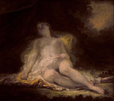 Spící Bacchante od Jean Honore Fragonard