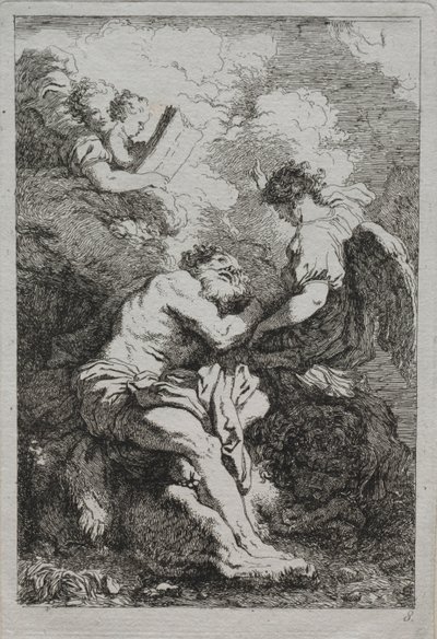 Svatý Jeroným. od Jean Honore Fragonard