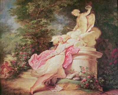 Úzkost lásky od Jean Honore Fragonard