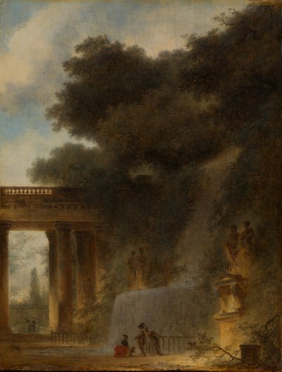 Kaskáda, ca. 1775. od Jean Honore Fragonard