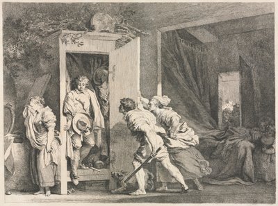 Der Schrank, 1778 von Jean Honore Fragonard