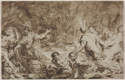 Pohřeb Decia Mus, 1774. od Jean Honore Fragonard