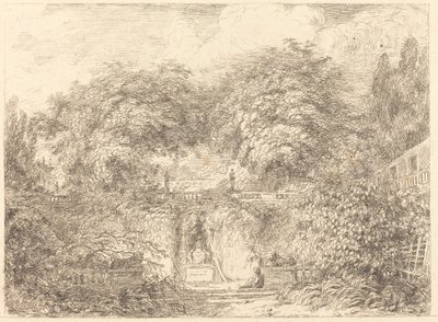 Der kleine Park von Jean Honore Fragonard