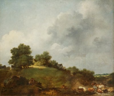 Rivulet, asi 1766-68 (olej na plátně) od Jean Honore Fragonard