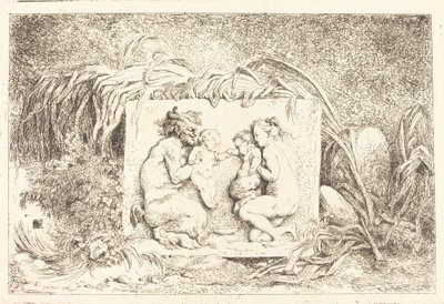 Satyrova rodina od Jean Honore Fragonard