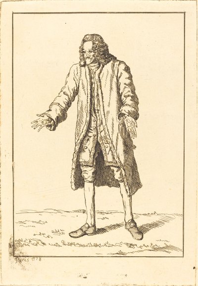 Voltaire od Jean Huber