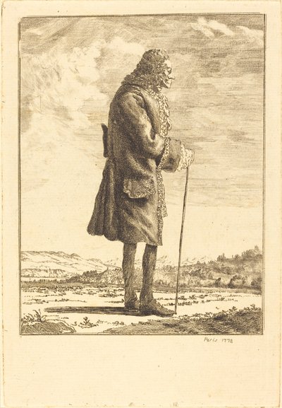Voltaire od Jean Huber