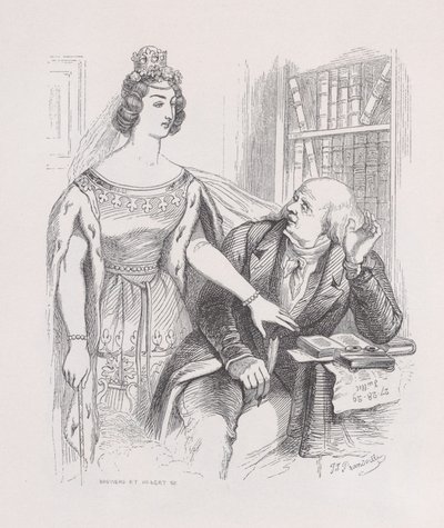 Sbohem, šansony z The Complete Works of Béranger, 1836. od Jean Ignace Isidore Gérard