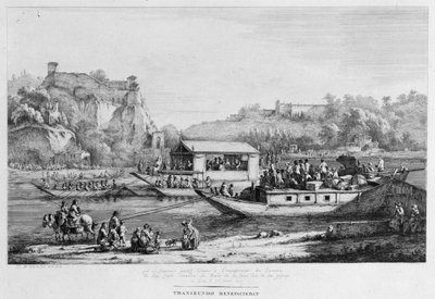 Výlet lodí po Seině, 1803. od Jean Jacques Boissieu de