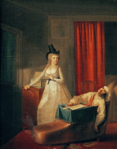 Vražda Marata od Jean Jacques Hauer